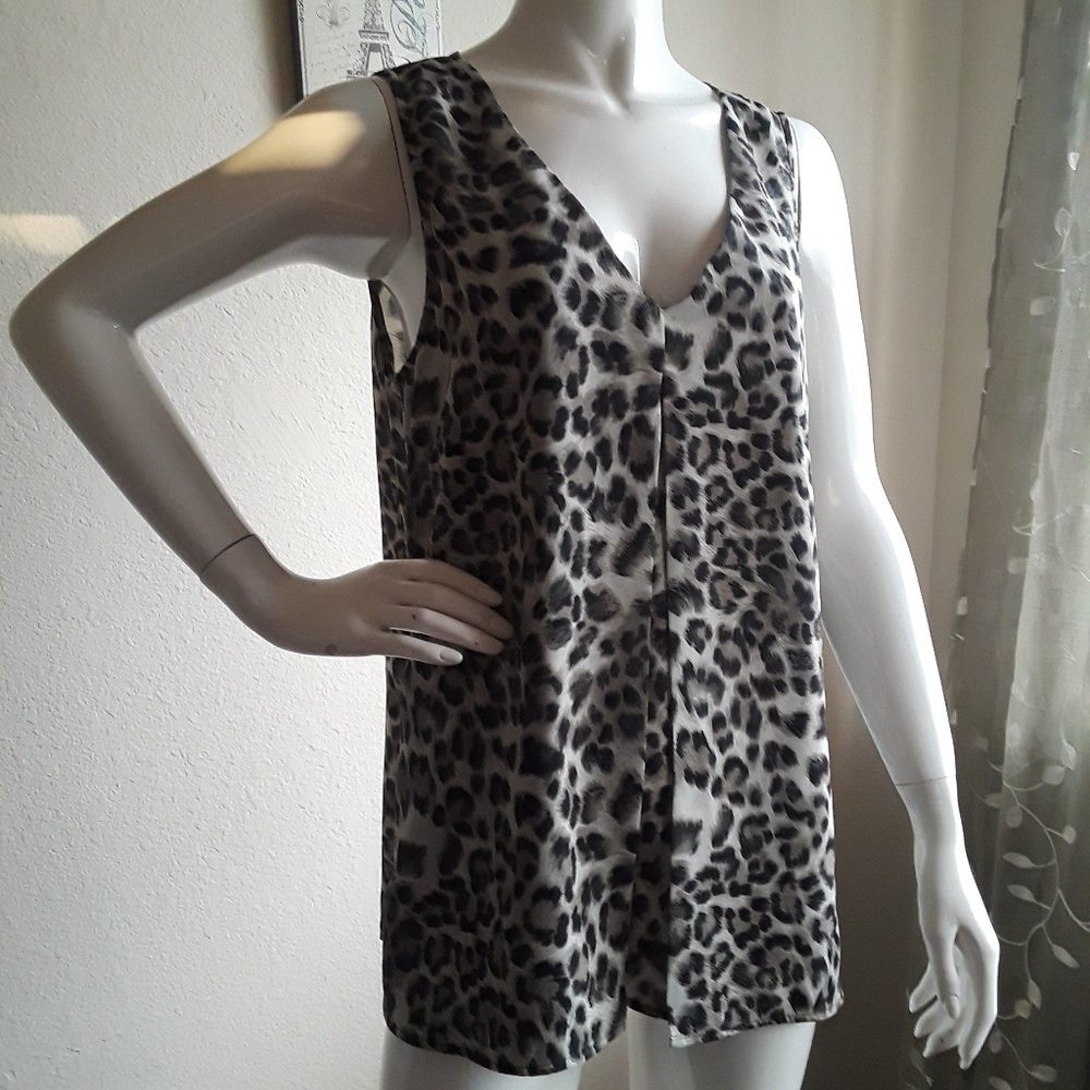 🔥SALE 🤑Daniel rainn animal print blouse L